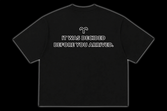 SIGIL-  ARIES ♈︎ (T-shirt premium Boxy fit)